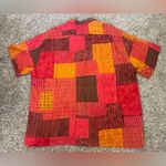 Jams World Men’s Vintage  City Squares Button-Up Shirt Size XL Photo 2