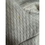 CAbi  Womens Jacket Size Small Ryder Oatmeal Heather Moto Diamond Quilted Stylish Photo 8