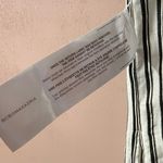 BCBGMAXAZRIA  White Striped Long Sleeve Maxi Shirt Dress Size XXS NWT Photo 12