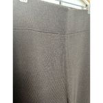 Dockers Women’s Tapered Crop Wool Blend Brown Straight Leg Pull On Pants XL Photo 2