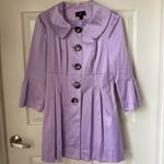 Iz Byer IZ Buyer California sz M purple lite trench coat Photo 3