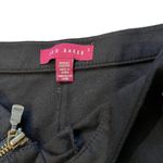 Ted Baker Pull-On Black Skinny Leggings Trousers Zipper Legs, Size 3/US 8 Photo 12