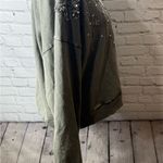Pilcro Anthropologie  Gray Embellished Sweatshirt size medium Photo 7