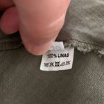 EUC Linen Dress Short Sleeve Tan Photo 11