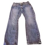 Ariat  Denim Jeans Bootcut Medium Wash Distressed Hem ~ Size 10, See Measurements Photo 0