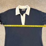 Faherty Faberty Sport Jersey Polo Dress Sea Storm Blue XS Photo 6