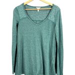 Aeropostale Teal Green Long Sleeve V Photo 0