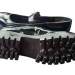 mix no. 6  black Patent Mary Jane Lugged Shoes 7.5 Photo 1