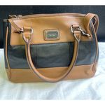 Tignanello Women's Leather Brown and Black Handbag / Shoulder bag SKU 3277 Photo 0