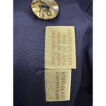 Dana Buchman  Blazer Jacket Periwinkle Purple Women's Sz  6 W/ Glass Button‎ Photo 1