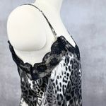 Davi & Dani Womens Leopard Cami Size M Y2K Lingeriecore Sultry Club Night Edgy Photo 3