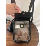 a.n.a MSC Lane Women Everyday Small Clear Black Trim Clear Crossbody Shoulder Bag Photo 2