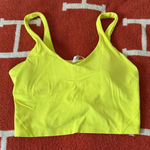 Lululemon  Athletica Vibrant Yellow Sports Bra Photo 0