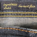 Citizens of Humanity  Ingrid #002 Stretch Jeans Low Waist Flair Flare Size 29 Photo 3