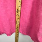 Boden Pink Puff Sleeve Tee Shirt Womens Large Parisian Elevated Basic Capsule Photo 4