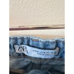 ZARA  100% Cotton Wide Leg Jeans Size 8 Photo 1