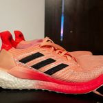 Adidas  Pink and Black Running Shoes Photo 1