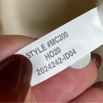 Madewell NWT MWL Ribbed Funnelneck Sweatshirt Medium Cream Relaxed Slouchy Boxy Photo 7