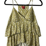 Elle floral layered tank top padded top women’s size XL Photo 0