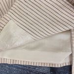 Emanuel Ungaro 100% Linen Tan Striped Long Sleeve Button Up Blazer Jacket 4 38 Photo 3