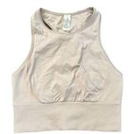 Lululemon light pink high neck sports bra size 4 Photo 0