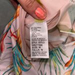 Gianni Bini NWT Pastel Pink Tropical Print Halter Top One Piece Swim Suit Beach Photo 6