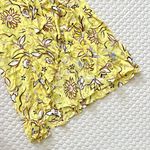 The Kooples NWOT  Long Wrap Ruffle Skirt with Yellow Flowers for Woman Size 3 Photo 5