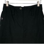 Martin Margiela MM6 Wool Skirt Size 42 Black Photo 2