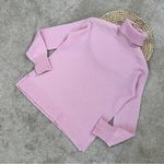 Nordstrom  Women’s 100% Cashmere Turtleneck Sweater Longsleeve in Pink S Photo 0