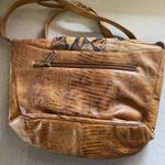 Vintage Sharif Snakeskin Crossbody Western Coastal Cowgirl Neutral Boho Chic Photo 4
