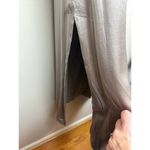 DISSH Mia Pewter Strapless Satin Dress NWT Sz. 10 Silver Photo 5