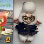 Disney New OOB Zootopia x Miniso Mayor Bellwether Vinyl Plush Keychain Blind Box Photo 4