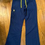 Scrubs Navy Cargo Pants with Yellow Details Blue Photo 0
