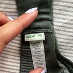 Aerie Lace Green and Tan Bra with Rose Gold clasps Photo 5