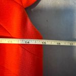 Esley Orange Cut Out Cap Sleeve Sheath Dress Photo 3