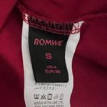 Romwe Red Top  Photo 2