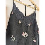 Abercrombie & Fitch  Women's Mini Shift Dress Black Floral Spaghetti Strap Sz XXS Photo 1