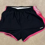 Reebok Black Pink Running Lined Women Shorts Size Medium Photo 0