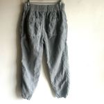Sundance  Riviera Linen Flax Cotton Grey Pants Size 8 Photo 5
