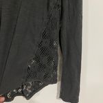 Free People Pattern Crochet Lace Long Sleeve Top Photo 3