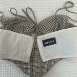 Princess Polly  Plaid Corset Top Brown Bustier Crop Photo 5