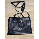Botkier bolkier New York Black leather Crossbody Clutch‎ zippers Purse Bag 9.5x6.5x2” Photo 2