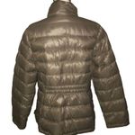Calvin Klein  BROWN PUFFER URBAN CHIC SLEEK JACKET SIZE XL Photo 1