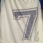 Bethany Mota Y2K burnout raglan baseball Tee L Motavator Photo 2