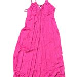 Wild Fable  Women's Bright Berry Pink Tie-Back Slip Dress - Size XL - NWT Photo 0