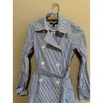 J Crew Womens Blue Striped Double Photo 1