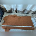 Something Navy  New‎ V-Neck Long Sleeve Sweater Dress Rust XS Photo 4