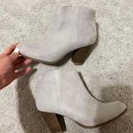 Old Navy Light Grey Booties Photo 0