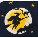 No Boundaries Womens  Halloween Witch Black Cat Full Harvest Moon Leggings - Sz M Photo 1