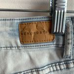 Aeropostale Light Wash High Waisted Midi Shorts Photo 5